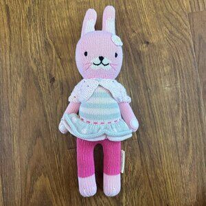 Cuddle + Kind Chloe the bunny knit plush